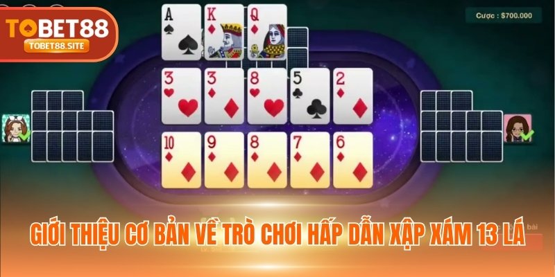 Giới thiệu cơ bản về trò chơi hấp dẫn xập xám 13 lá